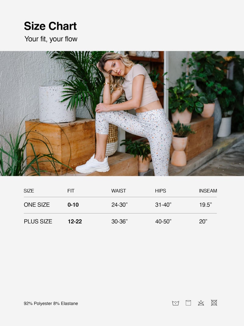 Conceited Capri Leggings for Women - High Waisted - Soft - Casual - Navy Blue - Small - Medium - Image 3